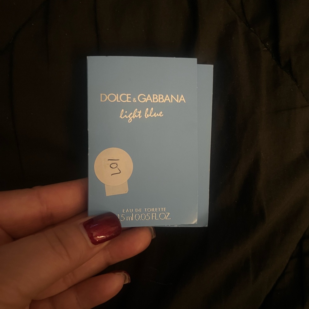 Dolce & Gabbana Light Blue edt Fragrance Sample